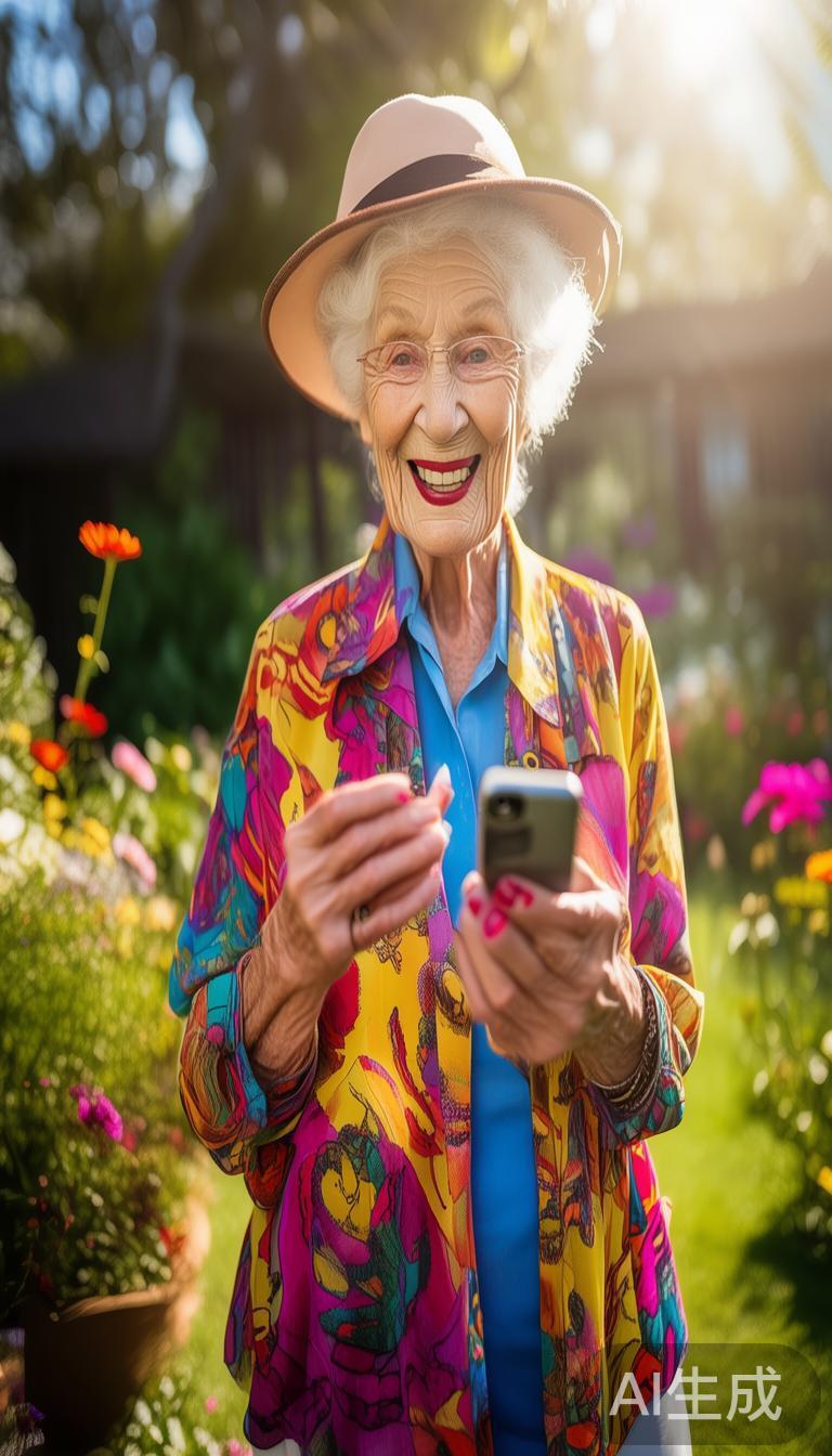 退休高姐抖音涨粉_退休高姐抖音粉丝激增之谜？插图