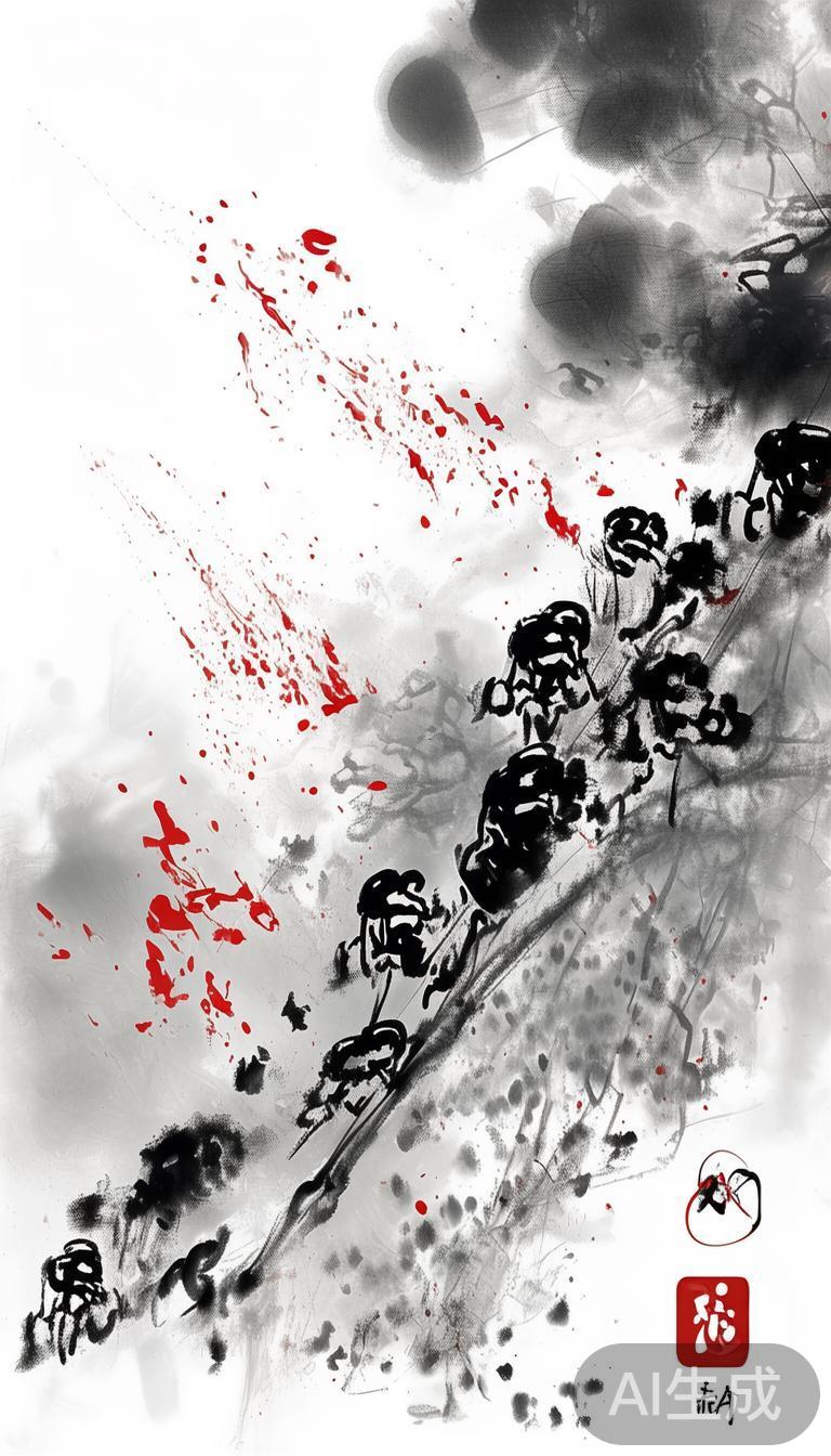 抖音涨粉专用水墨画_抖音水墨画涨粉技巧?插图 抖音涨粉专用水墨画_抖音水墨画涨粉技巧?插图